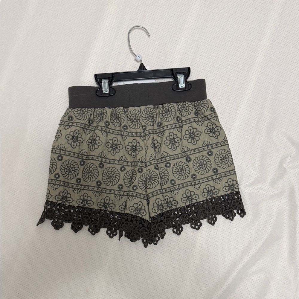 Matilda Jane Gray Patterned Kids Shorts